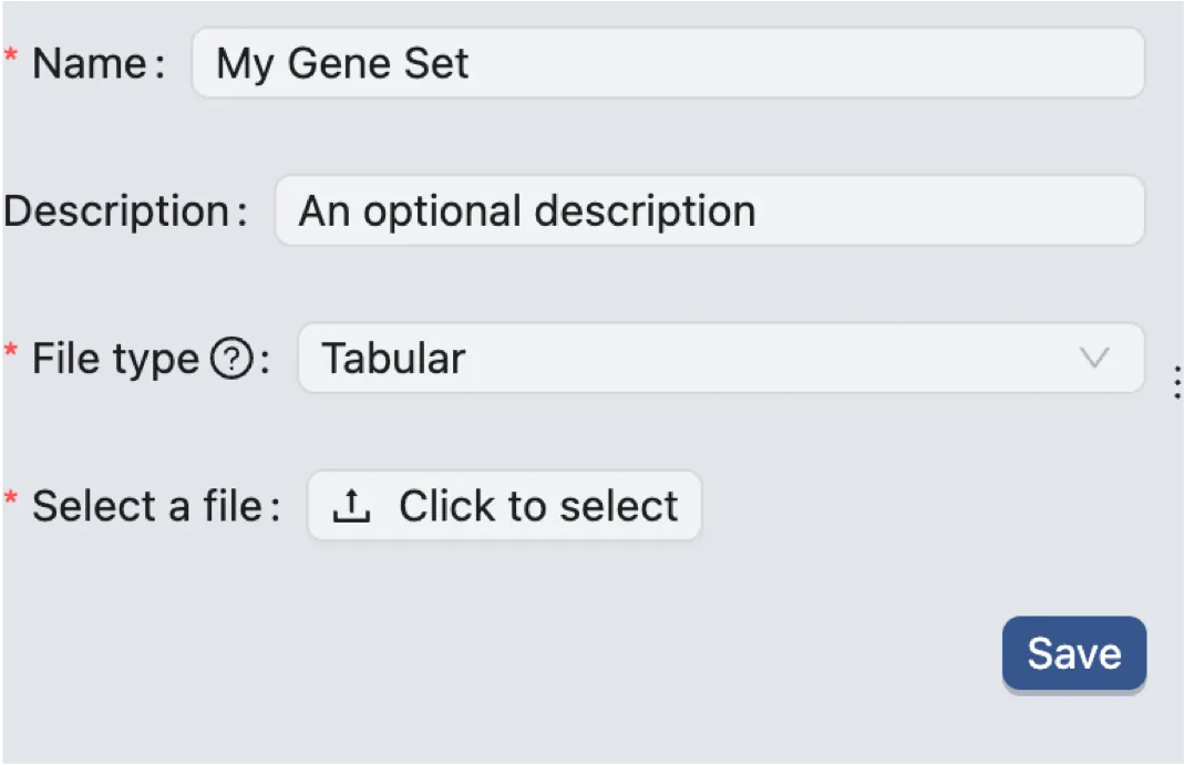 Upload a file
